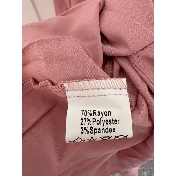 Women’s Button-Down Midi Sundress Sleeveless A-Line Beach Dress Size S NWT - Picture 5 of 8